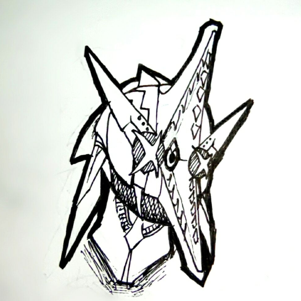 大写的恐龙人的头像