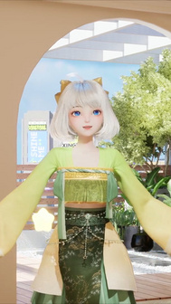 纯真星瞳绿星元