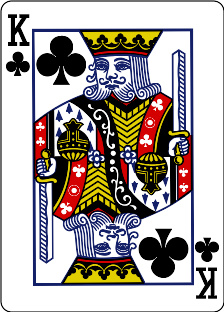 File:PlayingCards club K.svg