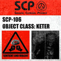 SCP-106收容间外所贴的标志