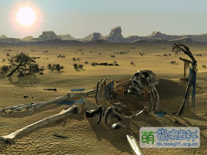 初代《辐射》玩家阵亡的画面