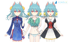 19年版偶像、旗袍、泳装