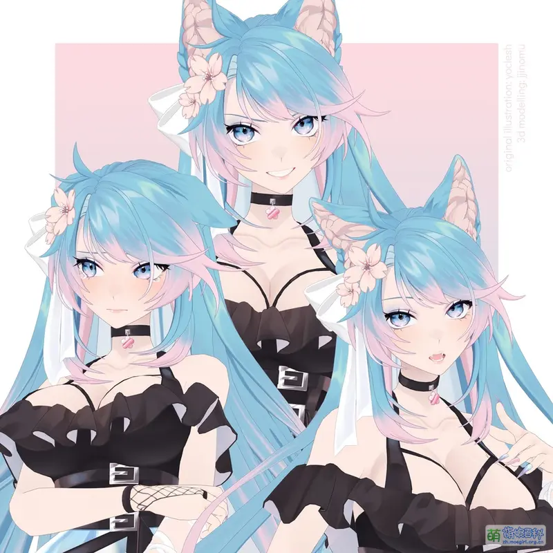 File:Silvervale Expression 3D ref.webp - 萌娘百科 万物皆可萌的百科全书