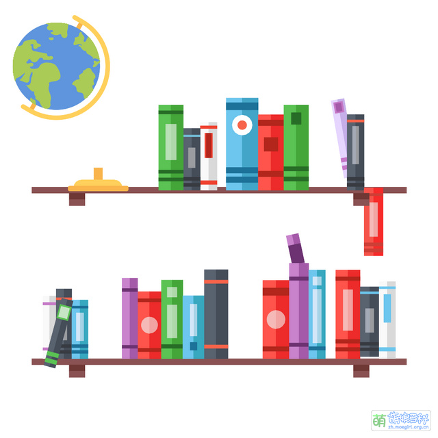 文件:Flat Bookshelf Icon.svg - 萌娘共享