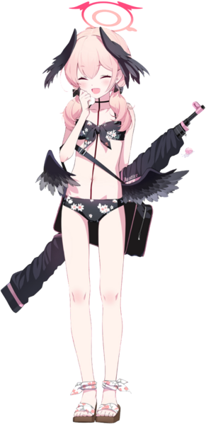 File:BlueArchive Koharu Swimsuit Smile.png