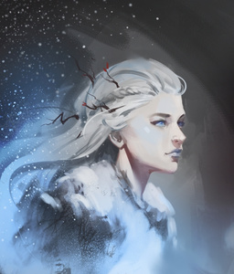 插画师笔下的马赞娜