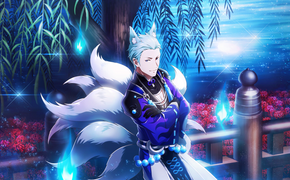 月夜に紛れる妖狐 SR+