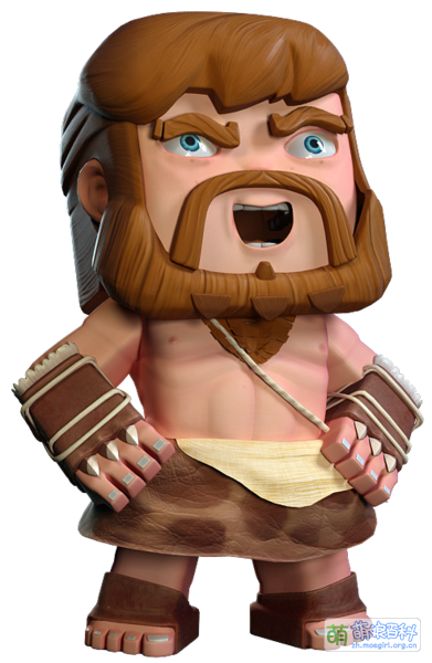 File:酋长 巴拉贡 建模图.png