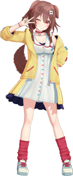 File:Inugami Korone 3D Model 01.png