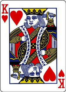 File:PlayingCards heart K.svg