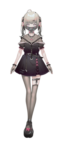 梦爱立绘 带口罩