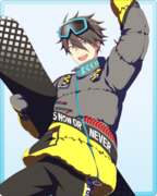 エッジを効かせて R