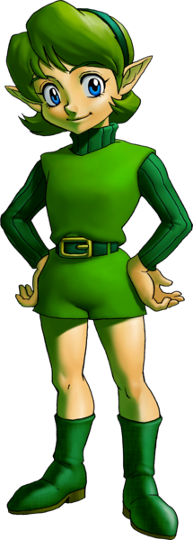 File:OoT Saria.png