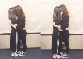 与伊藤彩沙的合照