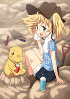 デコスケ笔下的形象