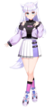 运动风新衣装 2022年7月10日 设计：ももしき Live2D制作：rariemonn