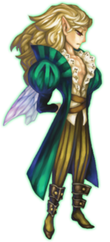 梅尔文 CV：速水奖 梅尔瑟蒂斯的表兄。受艾尔法莉亚所托，要他辅佐梅尔瑟蒂斯。 打着“为了林格弗尔德”的大义名分玩弄各种谋略的野心勃勃之人。