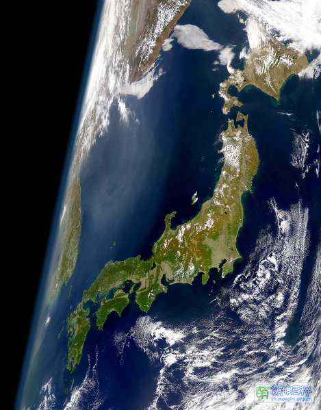 File:Satellite View of Japan 1999.jpg