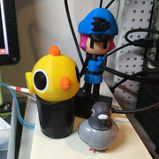 鸽子回力车原型（右下）