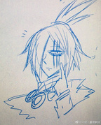 “你问我脸上的疤是怎么来的？”