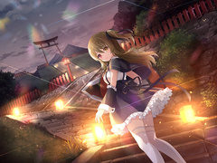 两人守护的灯火