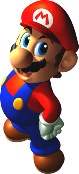 File:Mario smiling SM64 artwork.png
