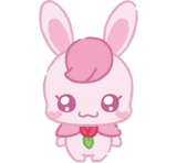 小小光之美少女拉比琳（らびりん） 温柔又非常珍惜大家。 虽然偶尔也会有点冒冒失失的。 代表物：心之肉球 登场作品：《Healin' Good 光之美少女》