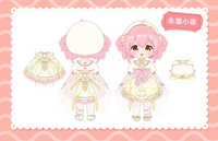 永雏小菲偶像服全身立绘 2023年10月28日 作者：黄小黄QAQ[11]