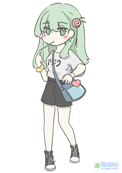 File:女小久蜗夏日形象(阿久Aku画).png