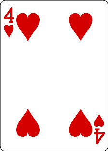 File:PlayingCards heart 4.svg