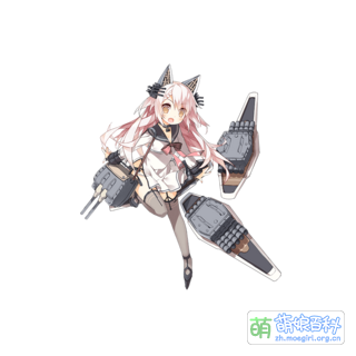 方案：发射器浮游炮。示范者：《战舰少女》中的岛风。