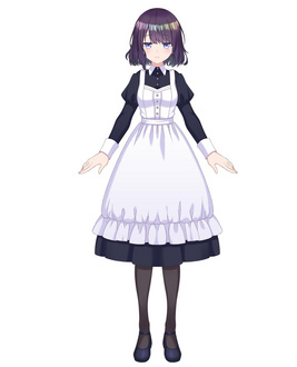 黑宫蒂玛的全身立绘。