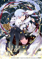 《初音未来 GRAPHY COLLECTION 谜之音乐彗星》活动插画