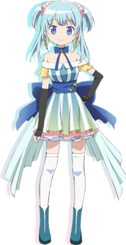 水波玲奈 CV：石原夏织 玲奈我啊，最讨厌水波玲奈什么的了……！ 心口不一，不会直率表达真心的笨拙魔法少女。平常用争强好胜的态度掩盖自己的不自信，方方面面很容易被交往不深的人误解。与带刺的态度相反，饮食嗜好是小孩子一样的甜党。兴趣是追女性偶像。