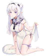 伊莎蓓尔的旗袍服