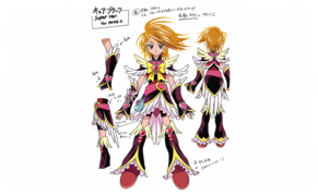 《光之美少女》美墨渚人设图