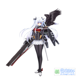 《战舰少女》中的埃塞克斯可不是“驯鹰者”方案，那只白头海雕代表的是历史上的美海军舰载航空兵戴维·麦坎贝尔，在游戏中的名字变成了“贝尔麦坎”。所以这是一个“声波与磁带战士”式的“战友合影”方案。