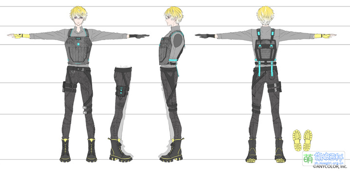 全身（without夹克）