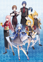 卡拉OK店「カラオケ歌屋」插画