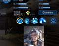 鲁班大师初上线体验服时的技能图标，可看到二技能图标使用了旧版诸葛亮大招图标代替