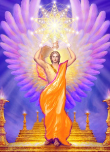 宗教画中的梅塔特隆