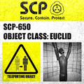 SCP-650收容间外所贴的标志