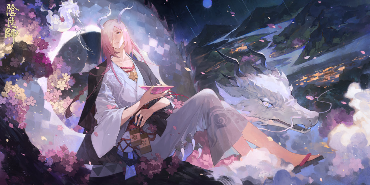 专属插画「浅酌樱宴」