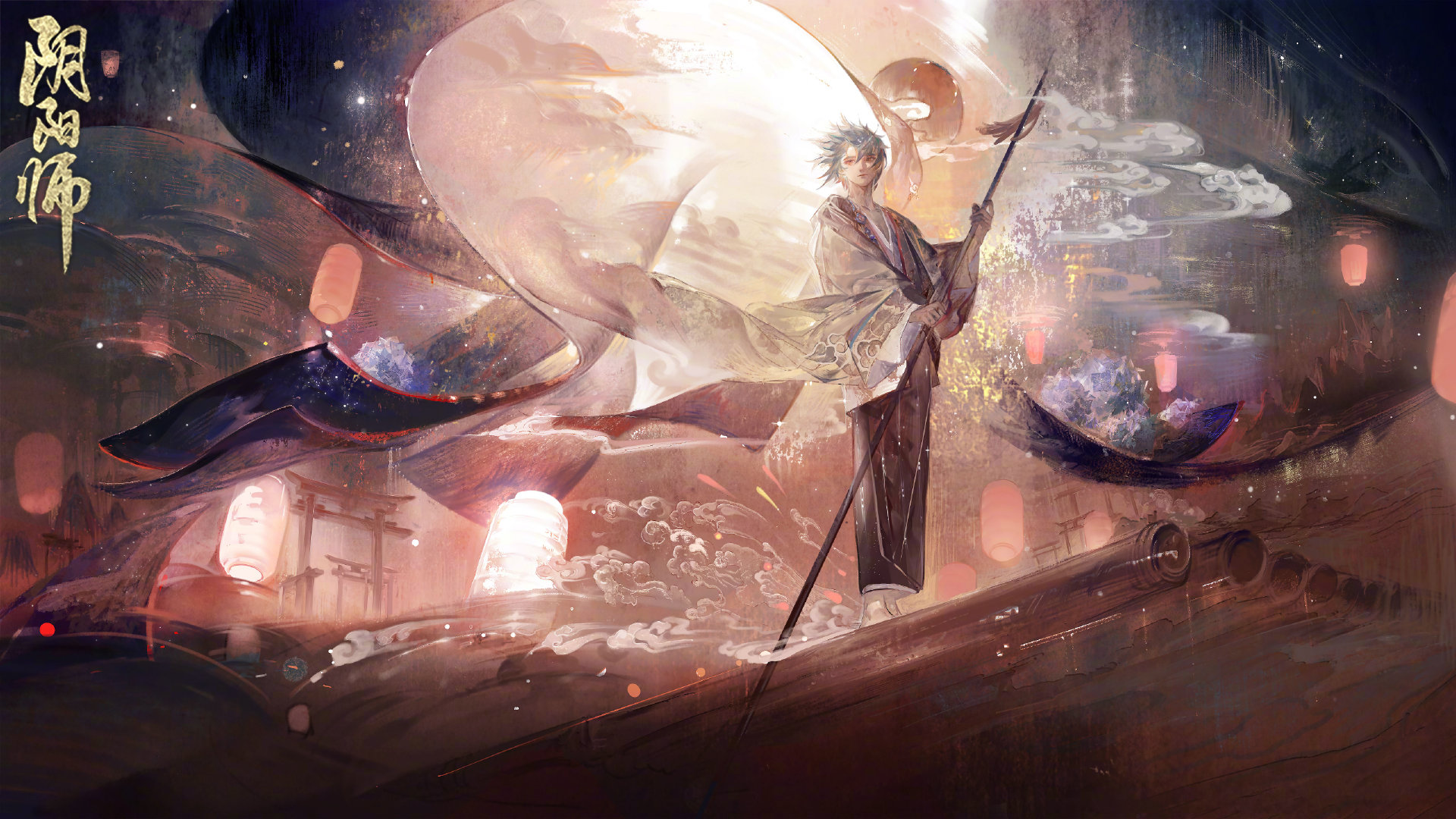 专属插画「行愿舟」