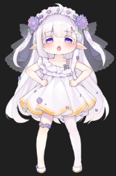 伊莎蓓尔的幼年版精灵