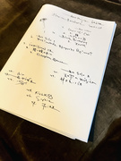 「Ulterius Procedere」大阪公演Diggy-MO'手写版歌单