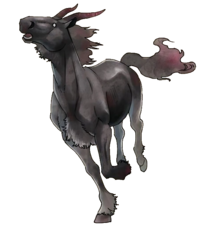 原作中的双角兽