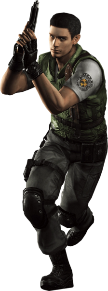 File:Resident Evil Remake Chris Redfield.png