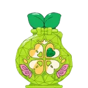 叶元素香水瓶 葉っぱのエレメントボトル