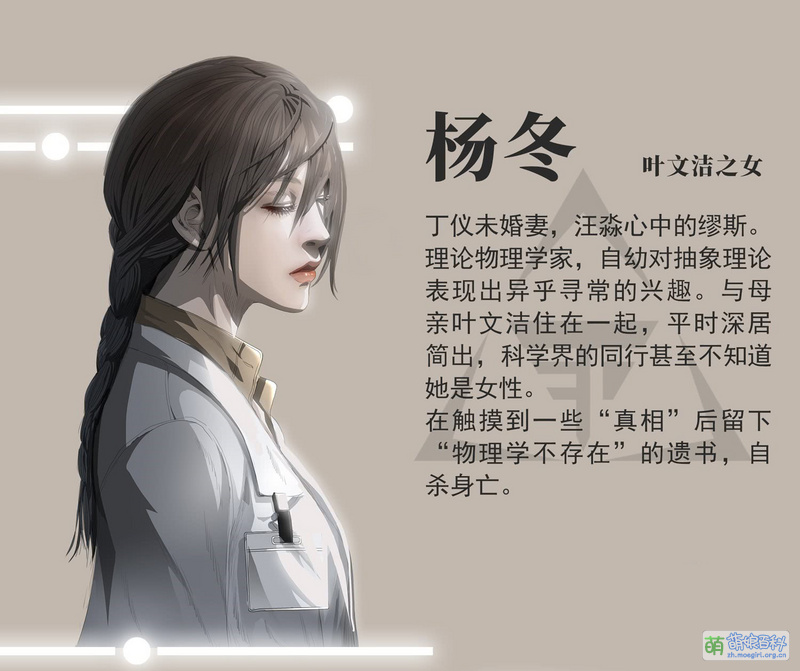 杨冬 - 萌娘百科 万物皆可萌的百科全书